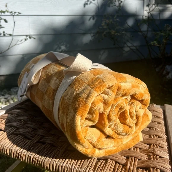 💛🧡business & pleasure co. Beach Blanket-Towel - umbrella 🐚Brand New 🐚 - Picture 4 of 8